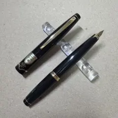 新品 廃盤 SAILOR セーラー 万年筆 21k ショート軸 ブラック レトロのサムネイル