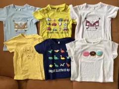 キッズ 半袖Tシャツ 6枚セット まとめ売り(90〜95)
