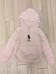 POLO RALPH LAUREN ロゴ 刺繍 フード付き トレーナー 110