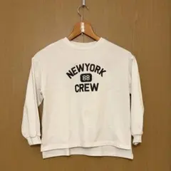 coca キッズ NEW YORK 88プリント長袖Tシャツ ロンT 120cm