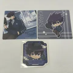 ブルーロック ブルロ まねきねこ 天狗茶亭 烏旅人 コースター