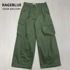 ◆ RAGEBLUE DENIM &MILITARY バギー カーゴパンツ Mのサムネイル