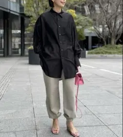 STUNNING LURE ロングシアーシャツ ブラック Mのサムネイル