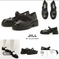 韓国 JILLSTUART メリージェーン 24.5cm 黒 エナメルのサムネイル