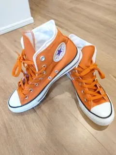 コンバース オールスター ハイカット オレンジ