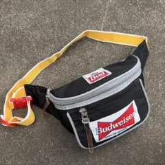 希少◎Budweiser ロゴ ウエストバッグ ヴィンテージ