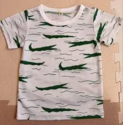 西松屋 ワニ柄 半袖Tシャツ 100cm