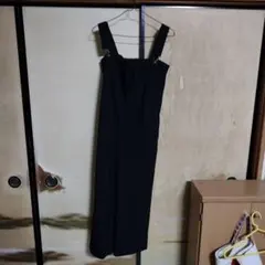 ブラック サロペット オーバーオール