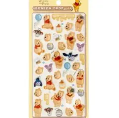 サンスター文具 ディズニー ボンボンドロップシール くまのプーさん