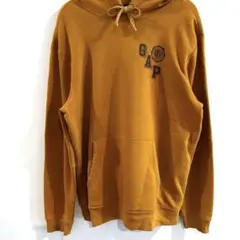 GAP ギャップ M マスタード 裏起毛 プルオーバー/M2602PK23L