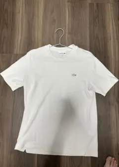 LACOSTE ラコステ クルーネック ロゴTシャツ ホワイト XS