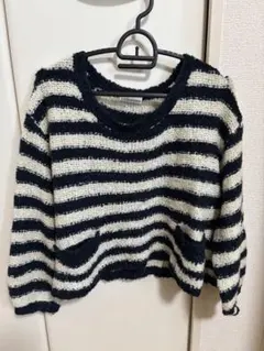 earth music&ecology ボーダー　セーター