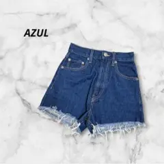 AZUL by moussy アズールバイマウジー デニムショートパンツ XS