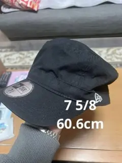 NEW ERA ブラック WM-01 ワークキャップ 7 5/8