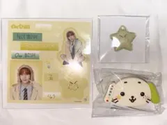 NCTWISHリョウ うちわアクセサリー&ステッカー&ミニチャーム カプセルトイ