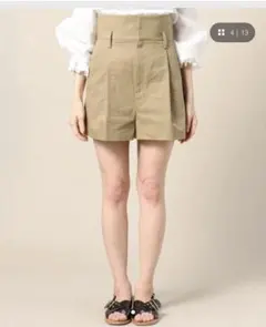 コットンチノショートパンツ