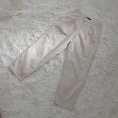 ユニクロ セオリー 感動タックイージーパンツ　S アイボリー