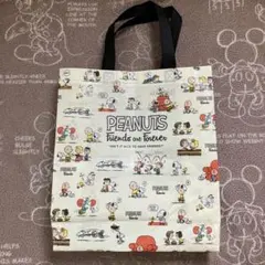 【匿名配送】スヌーピー　ビニールバッグ　総柄　ショッピングバッグ　アウトドア