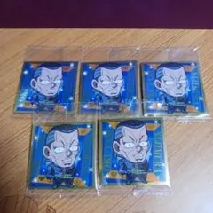 5枚　虹村億泰(レア)　ジョジョ ウエハース シール act2