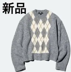 新品 フラッフィクルーネックセーター