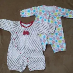 西松屋　べビー長袖ロンパース　70cm　2点セット