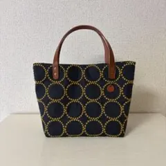 ミナペルホネンtambourine＊チャコール千鳥格子 W31.5 ダークグレーのサムネイル