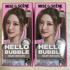 ミジャンセンヘアカラー　ベビーブラウン2個のサムネイル