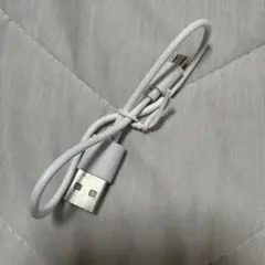 USB-B to Micro USBケーブル ホワイト