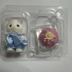 シルバニアファミリー　赤ちゃんお花畑のおともだちシリーズ　ラテネコの赤ちゃん