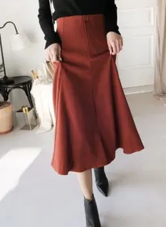 ひざ下　スカート