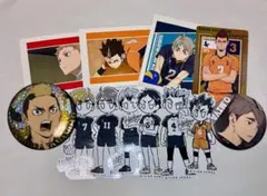 ハイキュー！　ウエハース　ステッカー　ぱしゃこれ　缶バ　まとめ売り　12点セット