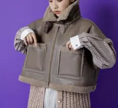 CYAN tokyo ムートンショートジャケット