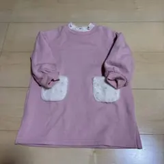 アプレレクール　ワンピース　裏起毛　90cm