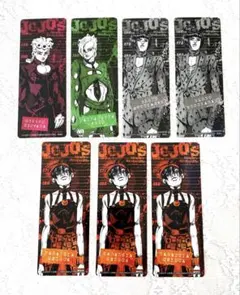 ジョジョ5部　黄金の風　購入特典　クリアブックマーク　栞