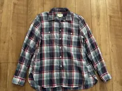 デニム&サプライ　DENIM&SUPPLY ラルフローレン　チェックシャツ　L
