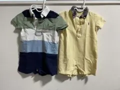 【Ｔさま】POLO ロンパース・オーバーオールセット