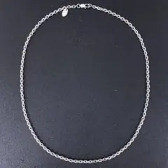 SAAD シルバー 925 2.5mm 細角 あずき チェーン 46cm - メルカリ