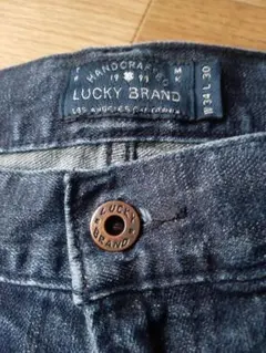 Lucky Brand 221 オリジナルストレートデニム　　W34　L30　青のサムネイル