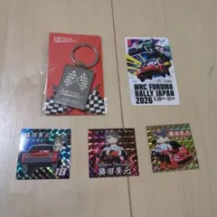 WRC RALLY JAPAN 勝田貴元 ステッカー 他備品のサムネイル