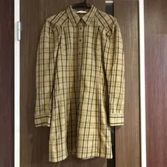 SLY チェック柄 長袖シャツ　ミニワンピース