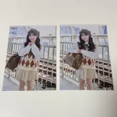 CUTIE STREET 生写真 川本笑瑠 ラブトレ衣装