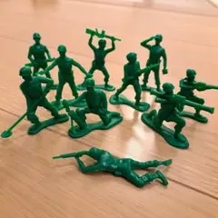 1【ディズニー公式正規品】グリーンアーミーメン10体セット