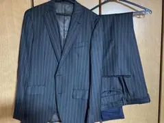 スーツカンパニー ピンストライプ スーツ セットアップ チャコール グレー