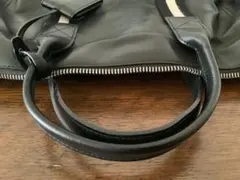 ブラックレザー ビジネスバッグ