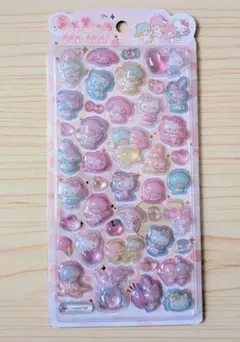 正規品 うるちゅるポップシール キティ キキララ マイメロディ サンリオ