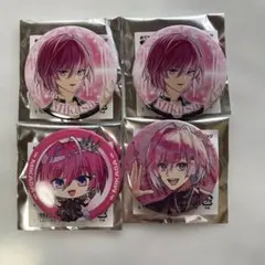 めておら THE KINGS　缶バッジ　みかさくん 4個セット