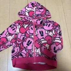 TOKYO DISNEY RESORT ミニー パーカー 90 ピンク