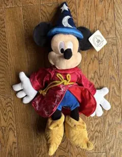 香港ディズニー　ミッキーマウス 魔法使いの弟子　ぬいぐるみ