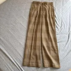 ジャーナルスタンダード　チェック柄 パンツ