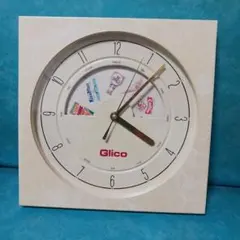 Glico 木製掛時計 クォーツ　レトロ　未使用　グリコ レア　入手困難 2026年最新】Glico インテリア時計の人気アイテム - メルカリ